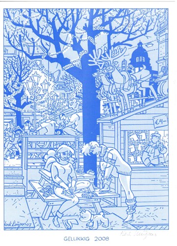 Gelukkig 2008 - Nieuwjaarskaart