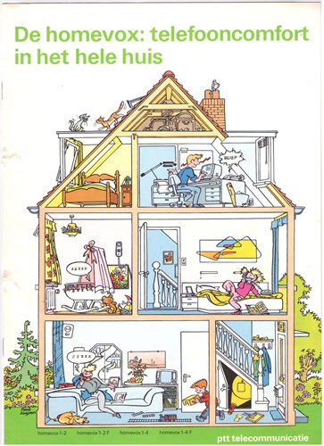 Reclamefolder Homevox telefooncomfort