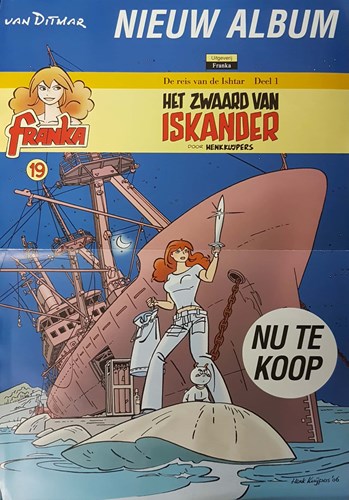 Aankondigingsposter; Het zwaard van Iskander