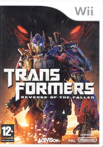 Transformers  Revenge of the fallen Wii