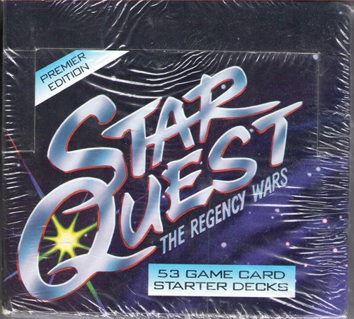 Star Quest - 53 game card starter decks - box