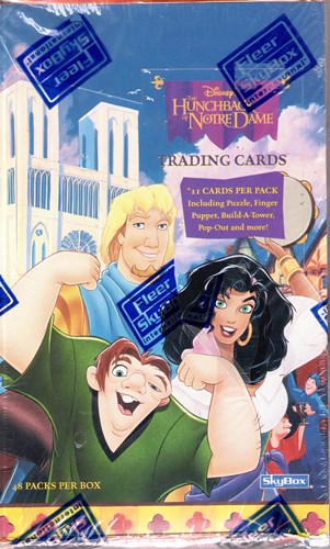 Hunchback of the Notre Dame - trading cards - box
