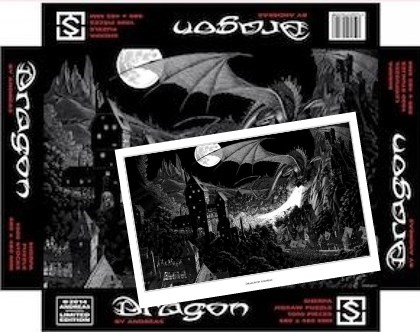 Dragon - puzzel + poster