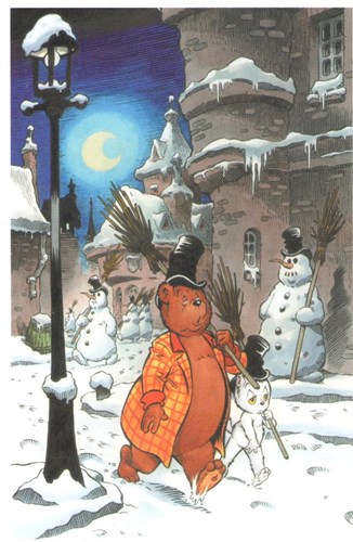 Kerstkaart uitgeverij Panda - 2004