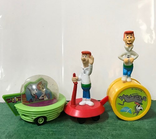 3 figuurtjes van George Jetson