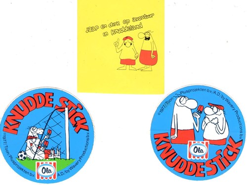 3 Stickers Knudde