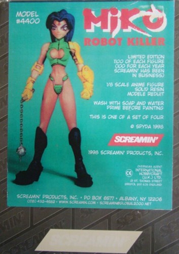 Miko Robot killer, model kit