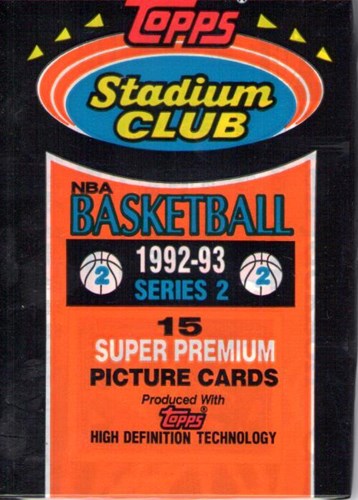 NBA Basketball 1992-93 series 2 - 15 packs