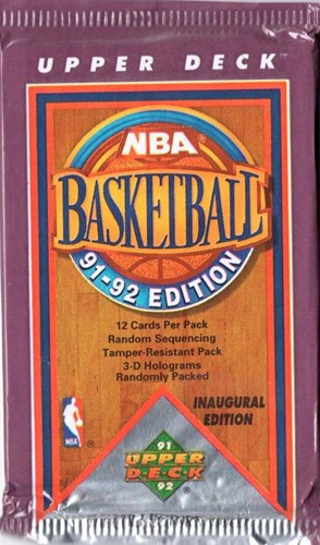 NBA Basketball inaugural edition 91-92 - 9 packs