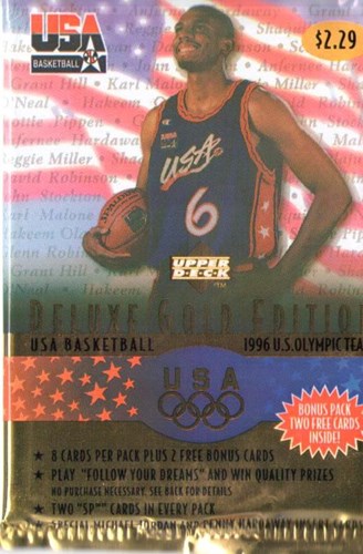 NBA deluxe gold edition 1996 - 11 packs