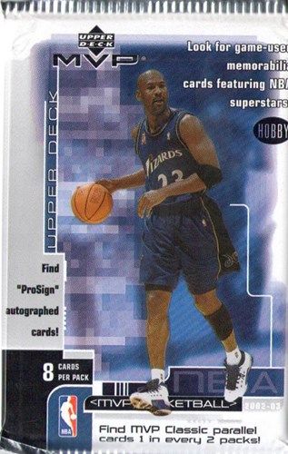 NBA Basketball MVP Hobby - 7 packs