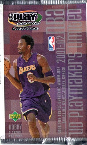NBA UD playmakers limited 2001-02 - 7 packs