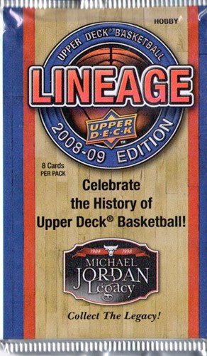 NBA Lineage Hobby - 2008-09 - 12 packs