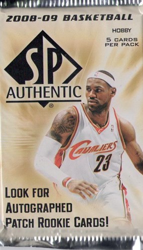 NBA Authentic hobby cards 2008-09 - 11 packs