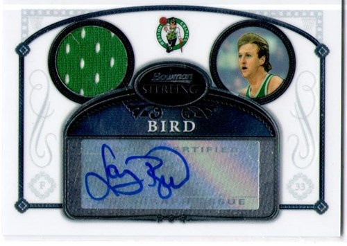 2007 Bowman Sterling  Autograph Jersey Card Celtics