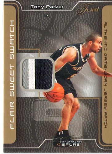 2003-04 Flair - Sweet Swatch - Game Jersey - Gold