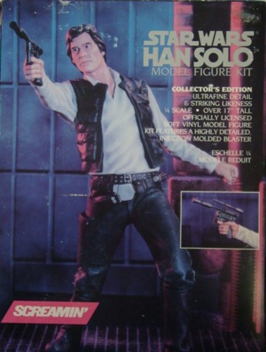 Han Solo model kit