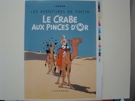 Le Crabe aux pinces d`Or, proefdruk