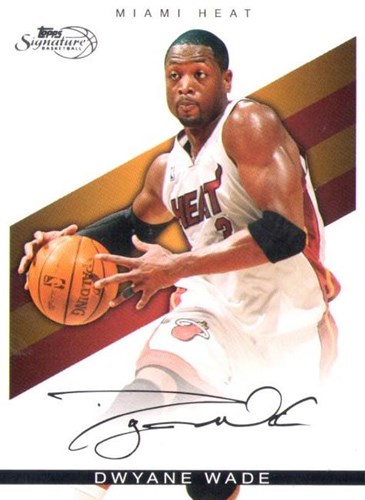 2008-09 Topps Signature -  Facsimile Signatures
