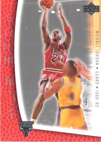 2001-02 Upper Deck MJ'S Back - #MJ-15