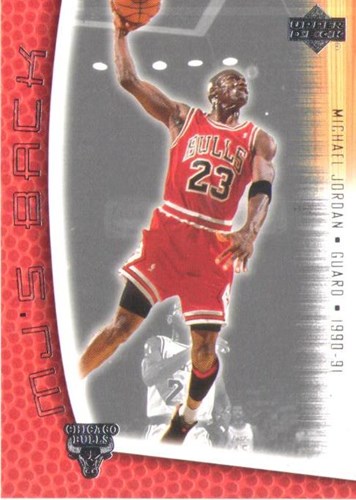 2001-02 Upper Deck MJ'S Back - #MJ-85