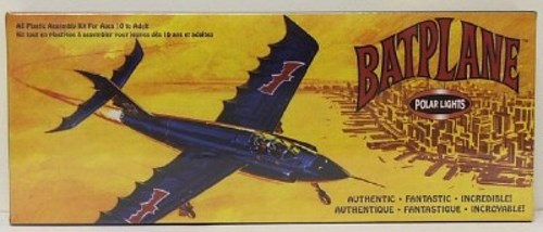 Batplane, model kit