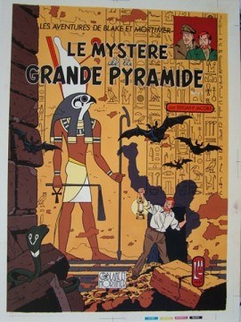 Le Mystère de la Grande Pyramide 1, proefdruk