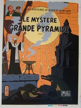 Le Mystère de la Grande Pyramide 2, proefdruk