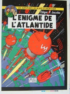 L`Enigme de L`atlantide, proefdruk
