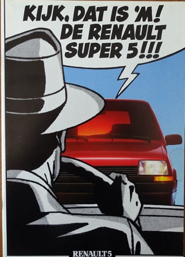 Kijk, dat is 'm! De Renault super 5!!!