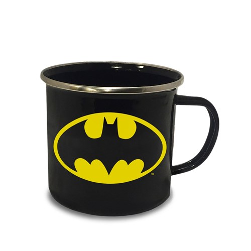 Batman Enamel Mug - Batsymbol