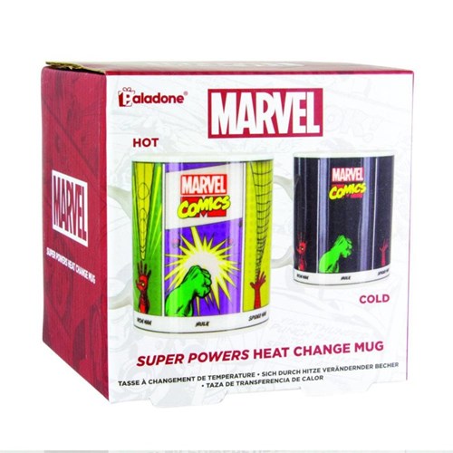 Marvel Comics Heat Change Mug - Superpowers