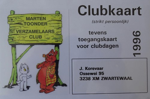 Clubkaart 1996