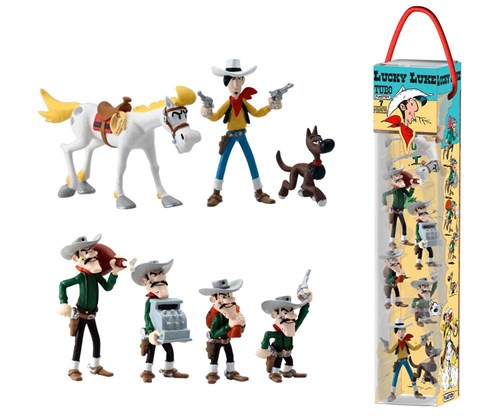 Lucky Luke - Mini-figuren (7-Pack)