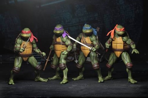 Teenage Mutant Ninja Turtles - 4 Turtles (18 cm)