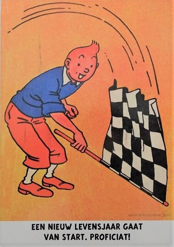 4 Ledenkaarten Hergé Genootschap