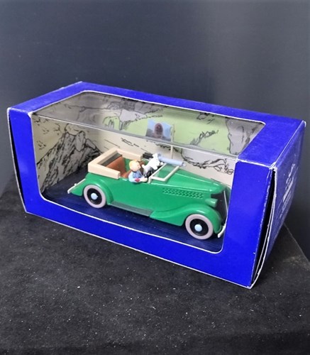 Kuifje modelauto 8 - De mitrailleurwagen