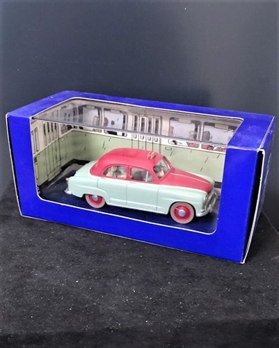 Kuifje modelauto 21 - De Simca-taxi