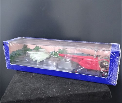 Kuifje Modelauto - Rode Helikopter