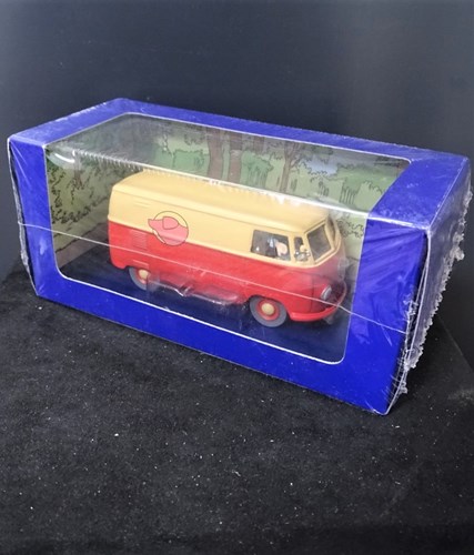 Kuifje modelauto - VW combi