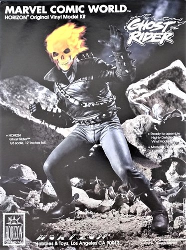 Promo sheet Model Kit - Ghost Rider