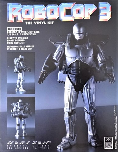 Promo sheet Model Kit - Robocop 3