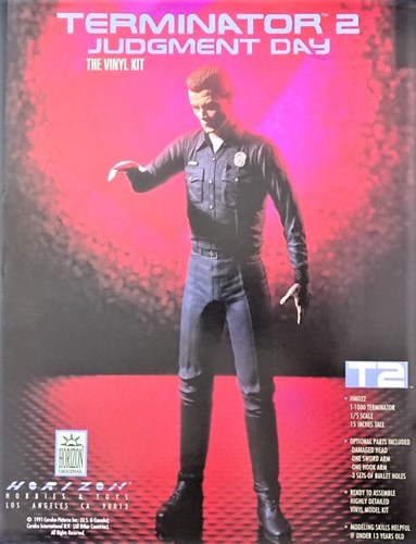 Promo sheet Model Kit - Terminator 2 Judgement Day