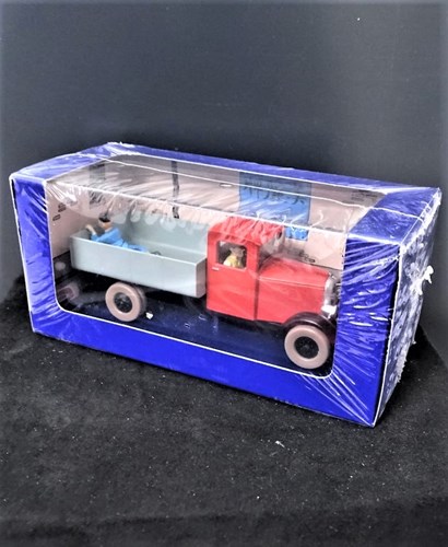 Kuifje modelauto 36 - De rode vrachtwagen