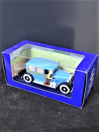 Kuifje modelauto - De Checker taxi