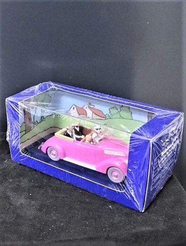 Kuifje modelauto 69 - De Cabriolet van Jansen en Janssen