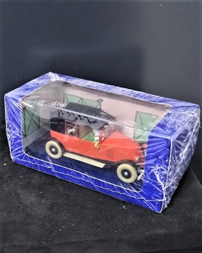 Kuifje modelauto 46 - De rode taxi
