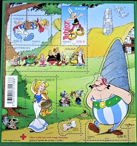 Asterix - Postzegelvel 50 jaar Asterix