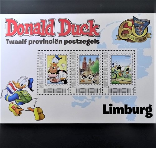 Donald Duck - Complete set Twaalf provinciën postzegels