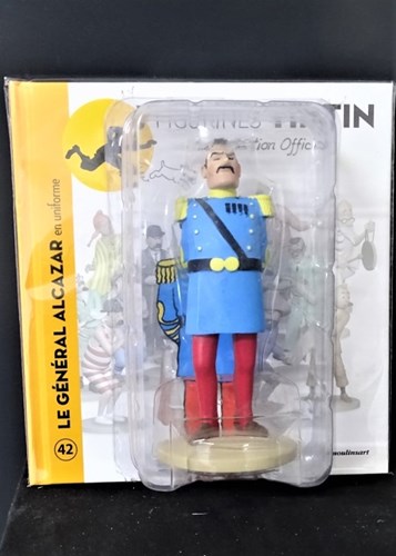 Figurines Tintin - Nr. 42 - Le Général Alcazar en uniforme